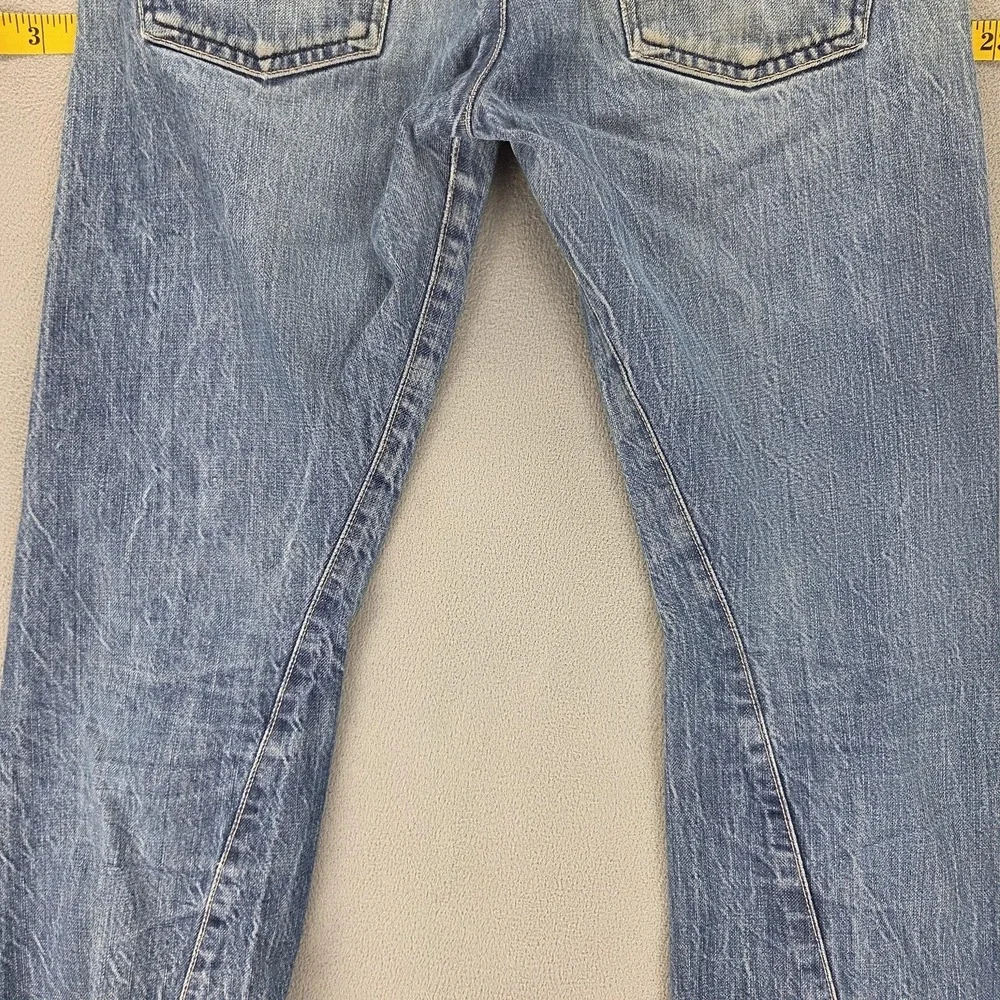 Vintage Levis Engineered Jeans Mens Blue Twisted Zip Fly Medium Wash Fits 26x28